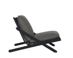 Bari Lounge Chair - Charcoal  Gracebay Grey