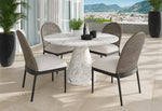 Calandri Dining Chair - Black  Louis Cream