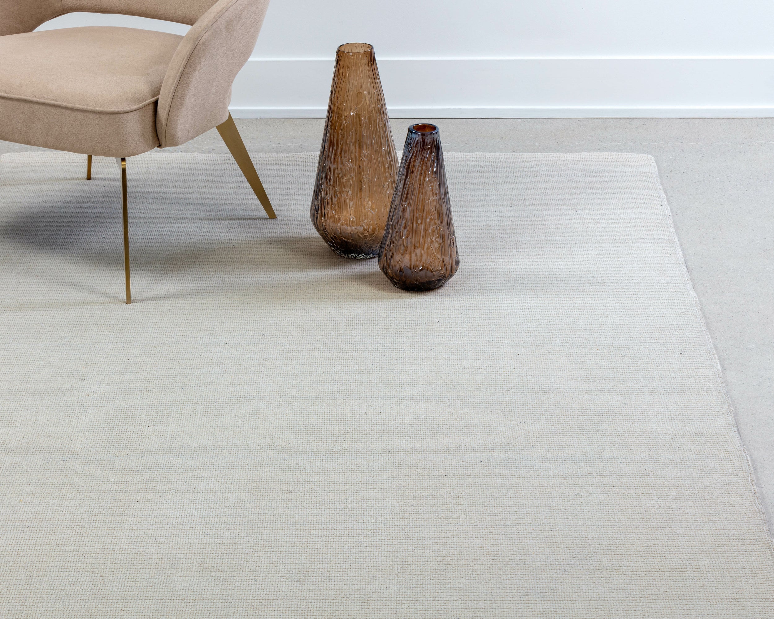 Whistler Hand-Loomed Rug  Ivory