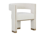 Adamina Dining Armchair - Rhea Light Barley