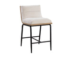 Abilene Counter Stool - Polo Club Muslin