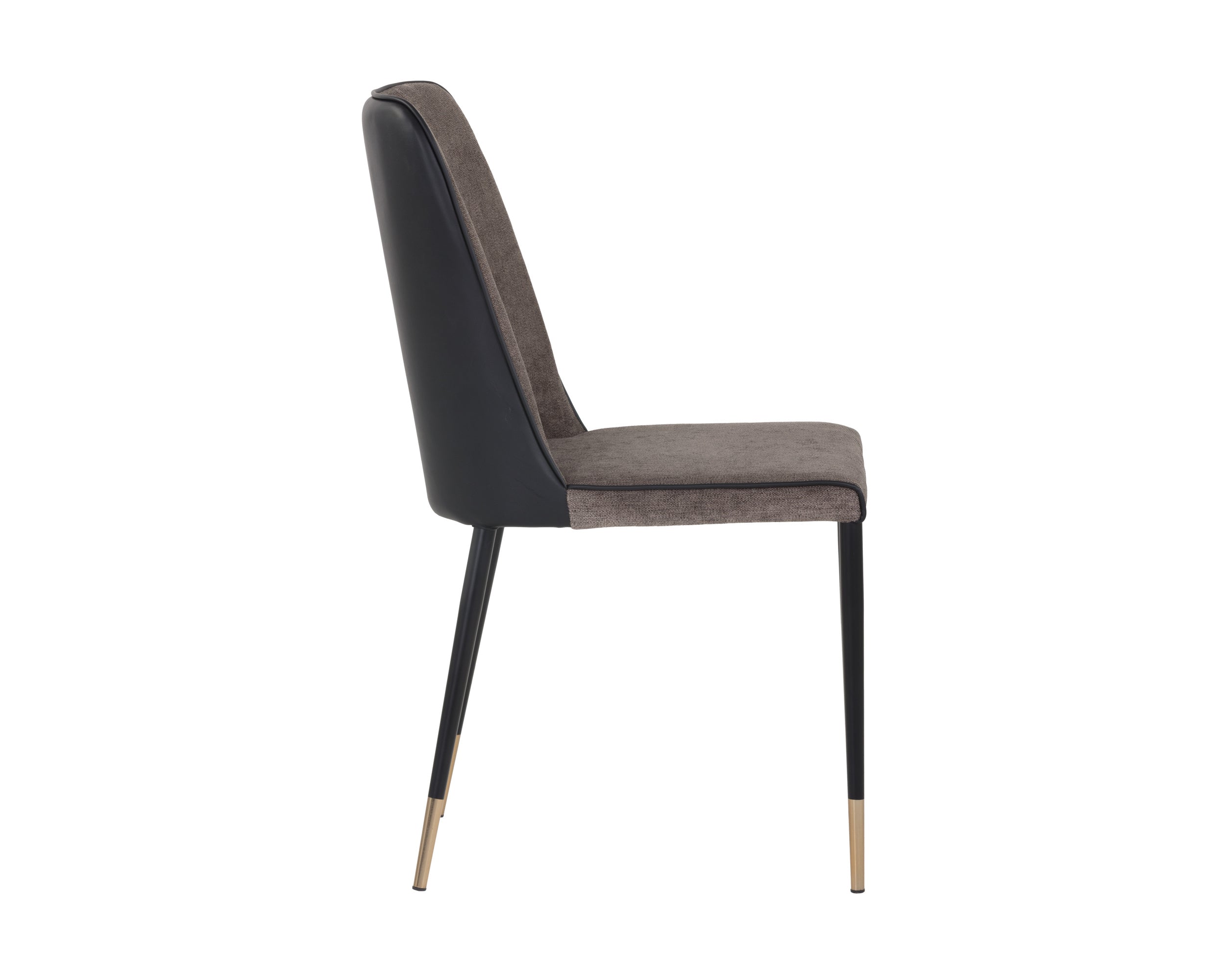 Klaus Dining Chair - Sparrow Grey / Napa Black