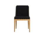 Sorrento Dining Chair - Natural  Arashi Black