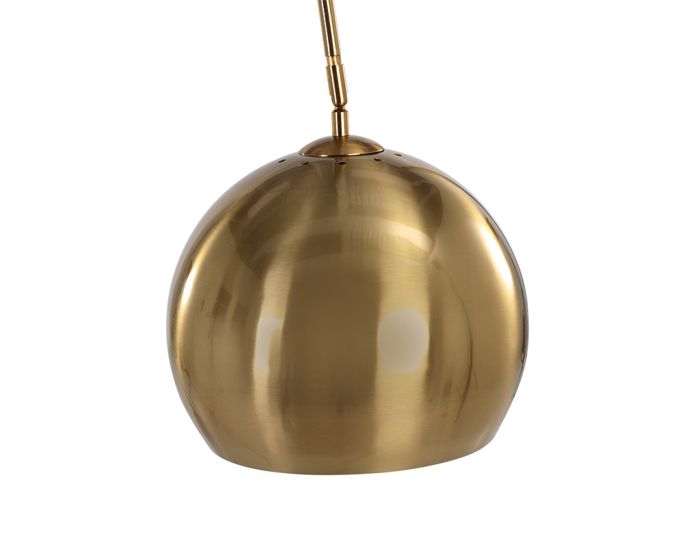 Vern Floor Lamp - Brass