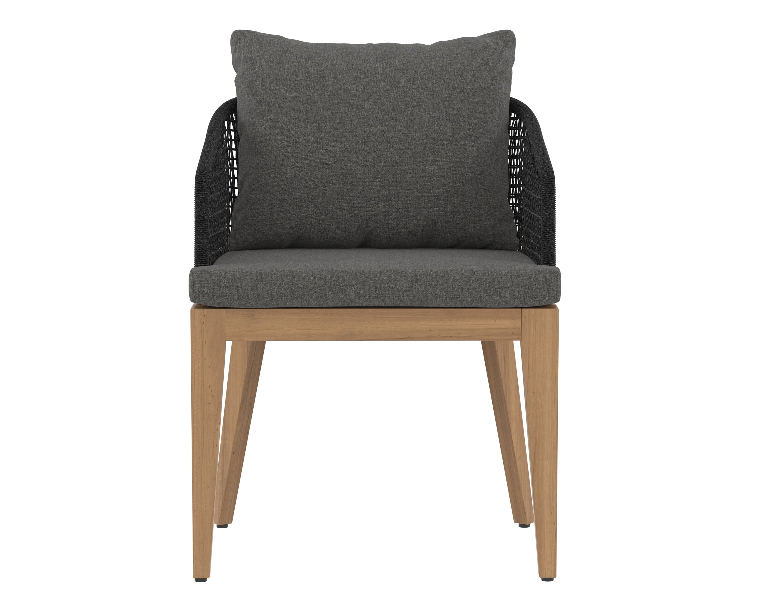 Capri Dining Armchair - Natural  Gracebay Grey