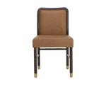 Jeno Dining Chair - Milliken Cognac