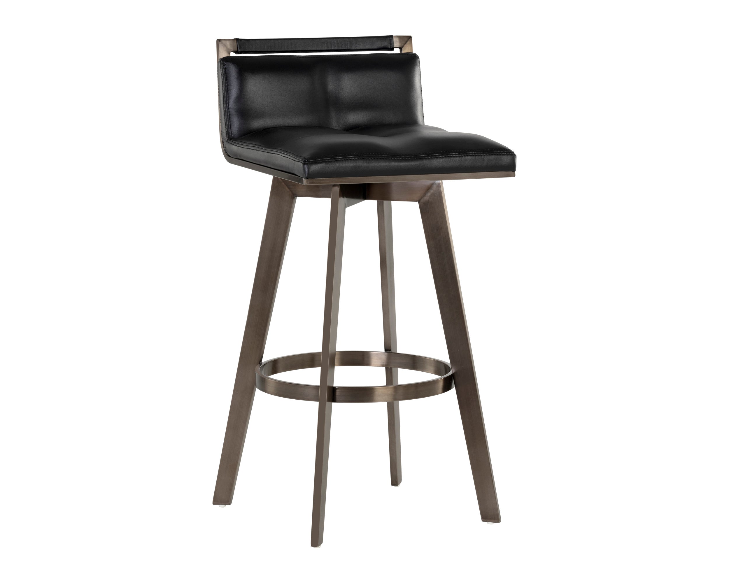 Arizona Swivel Barstool - Castillo Black