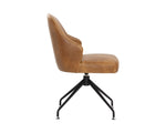 Bretta Swivel Dining Chair - Tobacco Tan