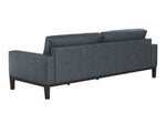 Davilo Sofa - Midnight Blue Leather