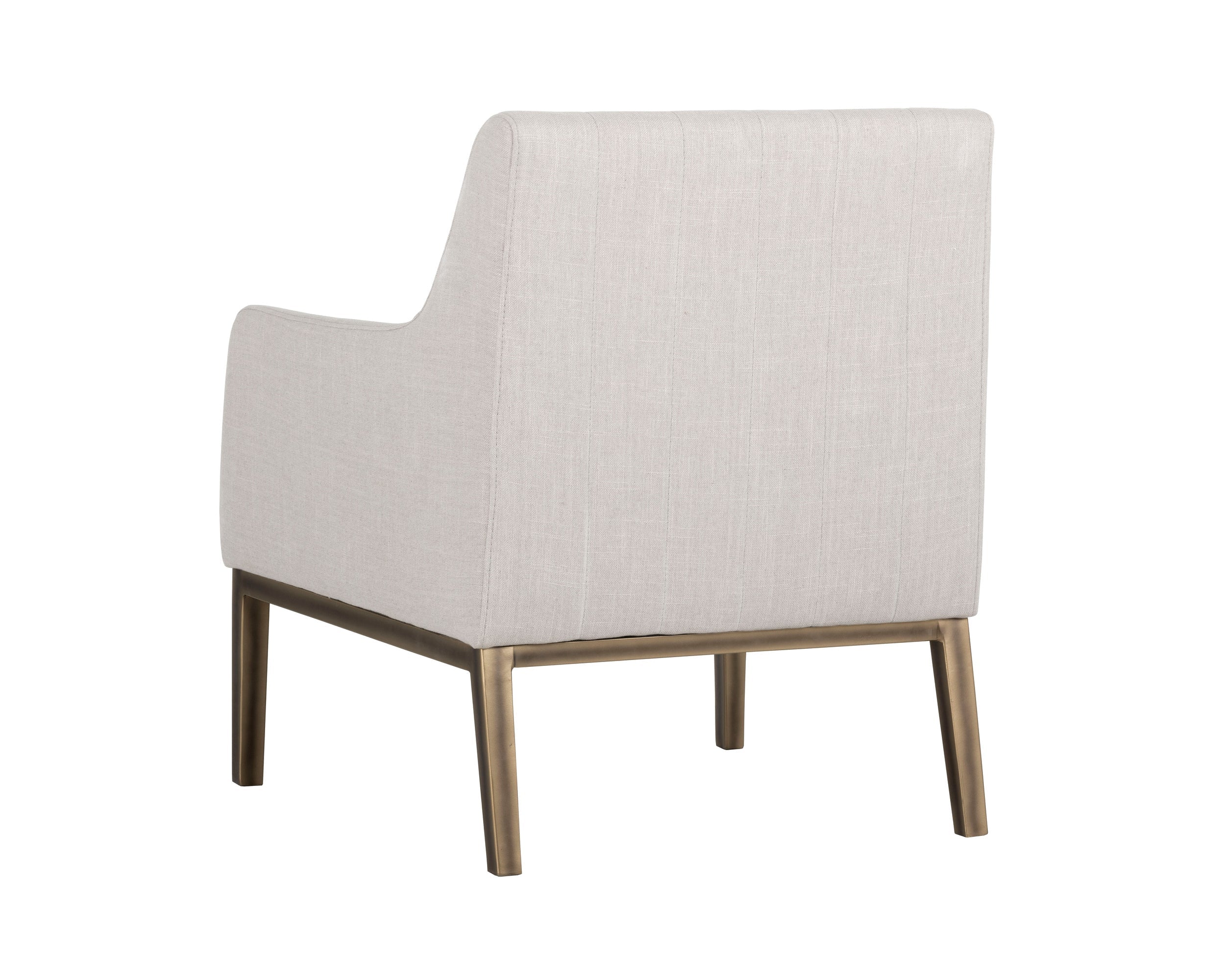 Wolfe Lounge Chair - Beige Linen