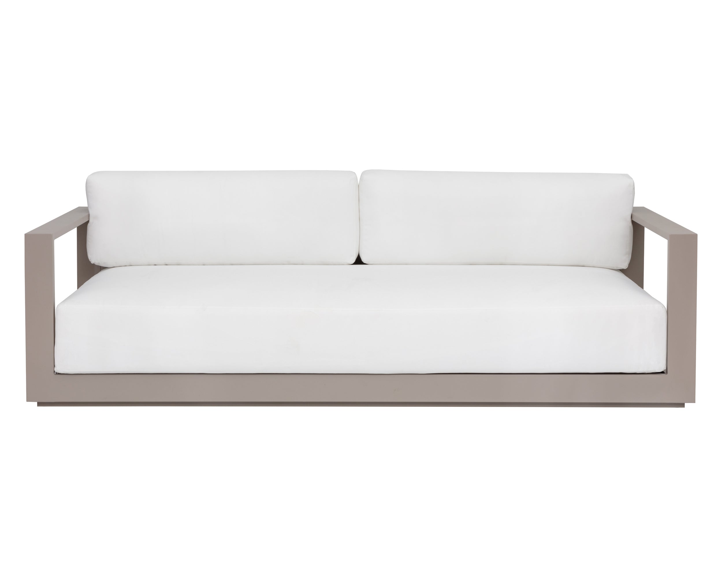 Tavira Sofa - Greige  Stinson White