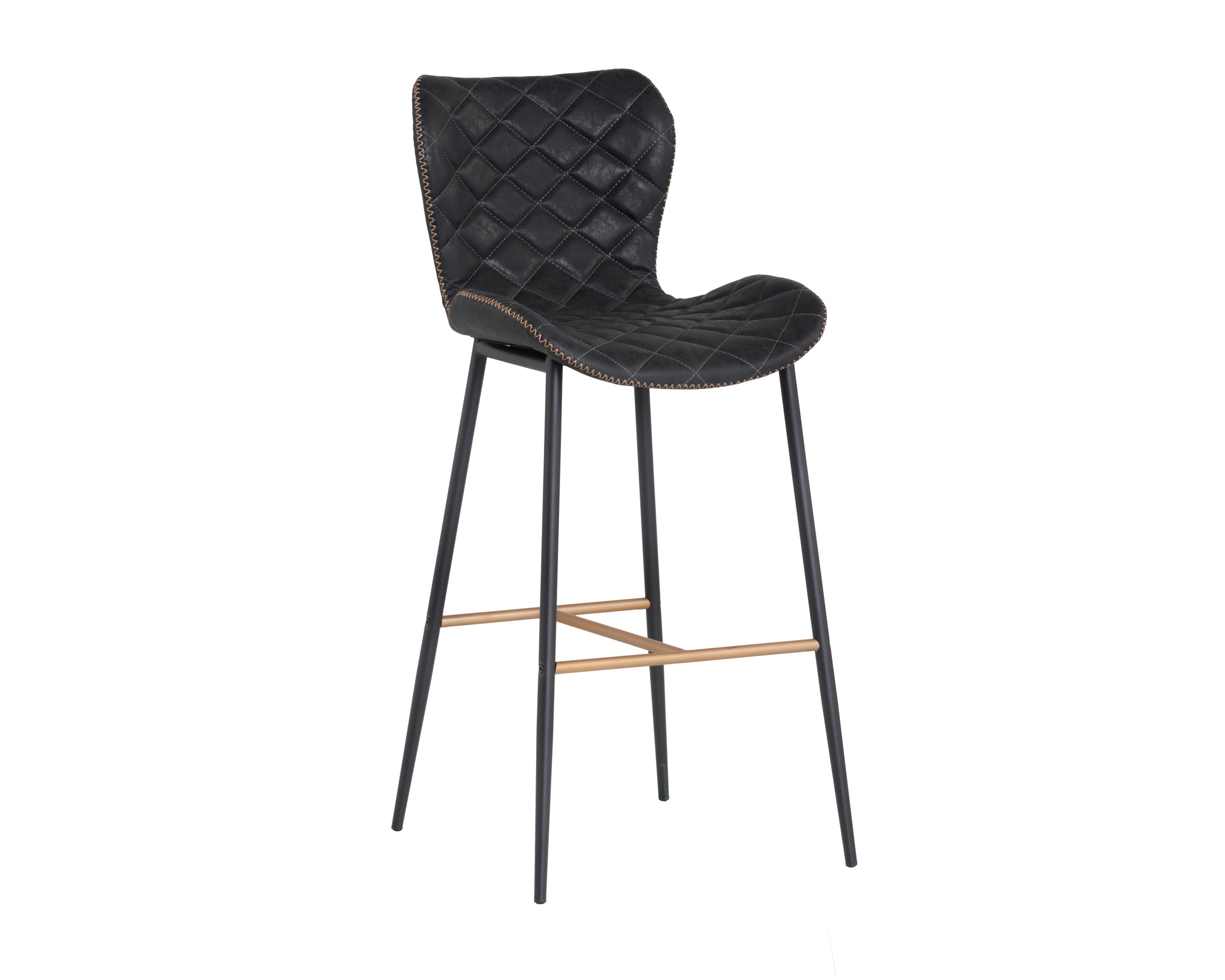 Lyla Barstool - Antique Black