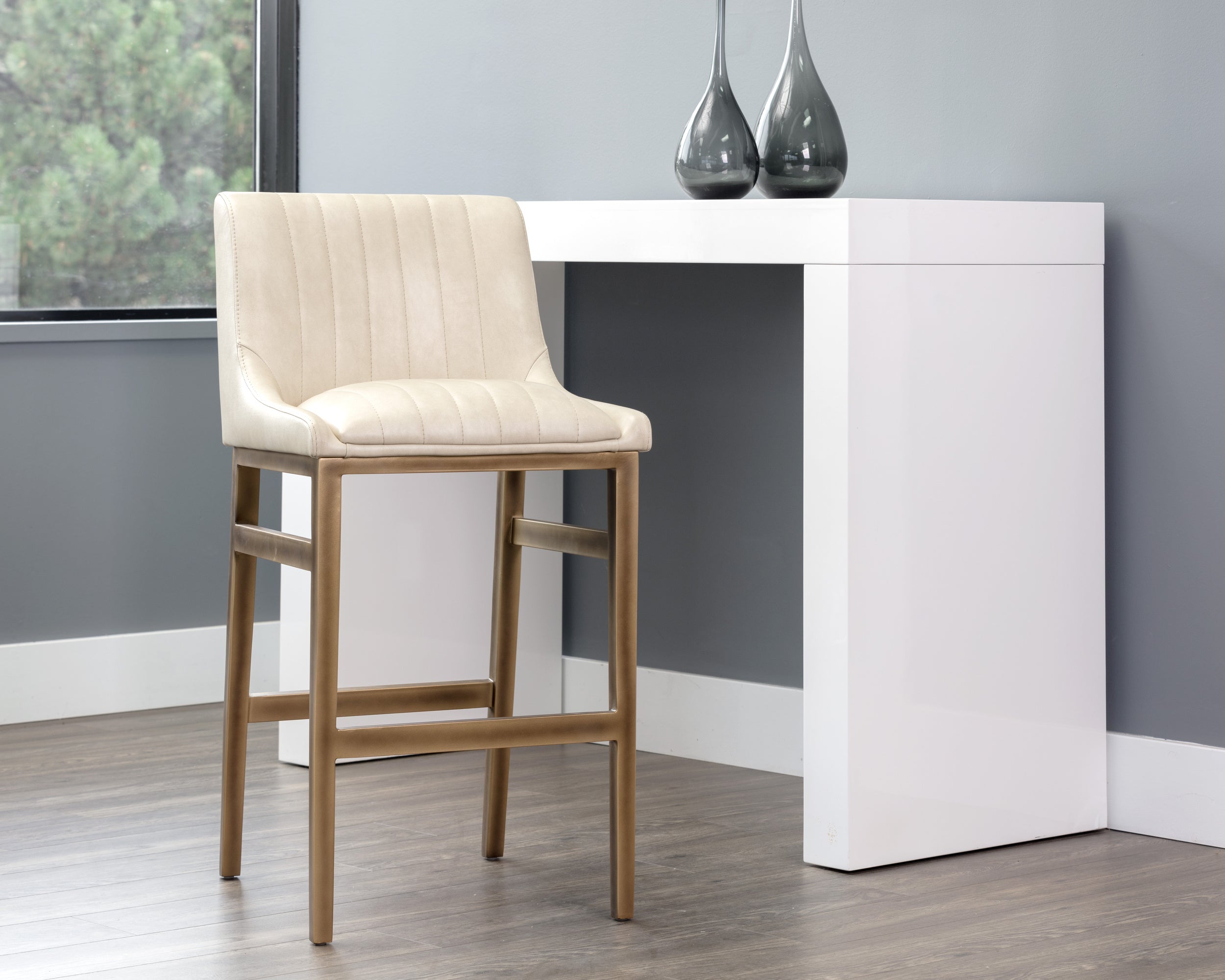 Halden Barstool - Bravo Cream