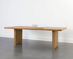 Kalla Dining Table - Rectangular  Rustic Oak