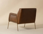 Cybil Lounge Chair - Vintage Caramel Leather