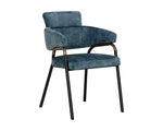 Sharqui Dining Armchair - Nono Petrol