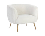 Amara Lounge Chair - Copenhagen White