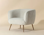 Amara Lounge Chair - Copenhagen White