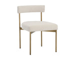 Seneca Dining Chair - Antique Brass  Danny Ivory