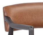 Keagan Lounge Chair - Shalimar Tobacco Leather