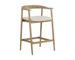 Jeremy Counter Stool - Weathered Oak  Dove Cream