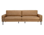 Camus Sofa - Ludlow Sesame Leather