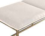 Alley Bench - Burnished Brass  Piccolo Prosecco