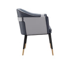 Carter Dining Armchair - Napa Thunder / Napa Slate