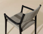 Kavala Stackable Dining Armchair - Charcoal