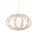 Hudson Valley Lighting Lewiston Chandelier-White Plaster