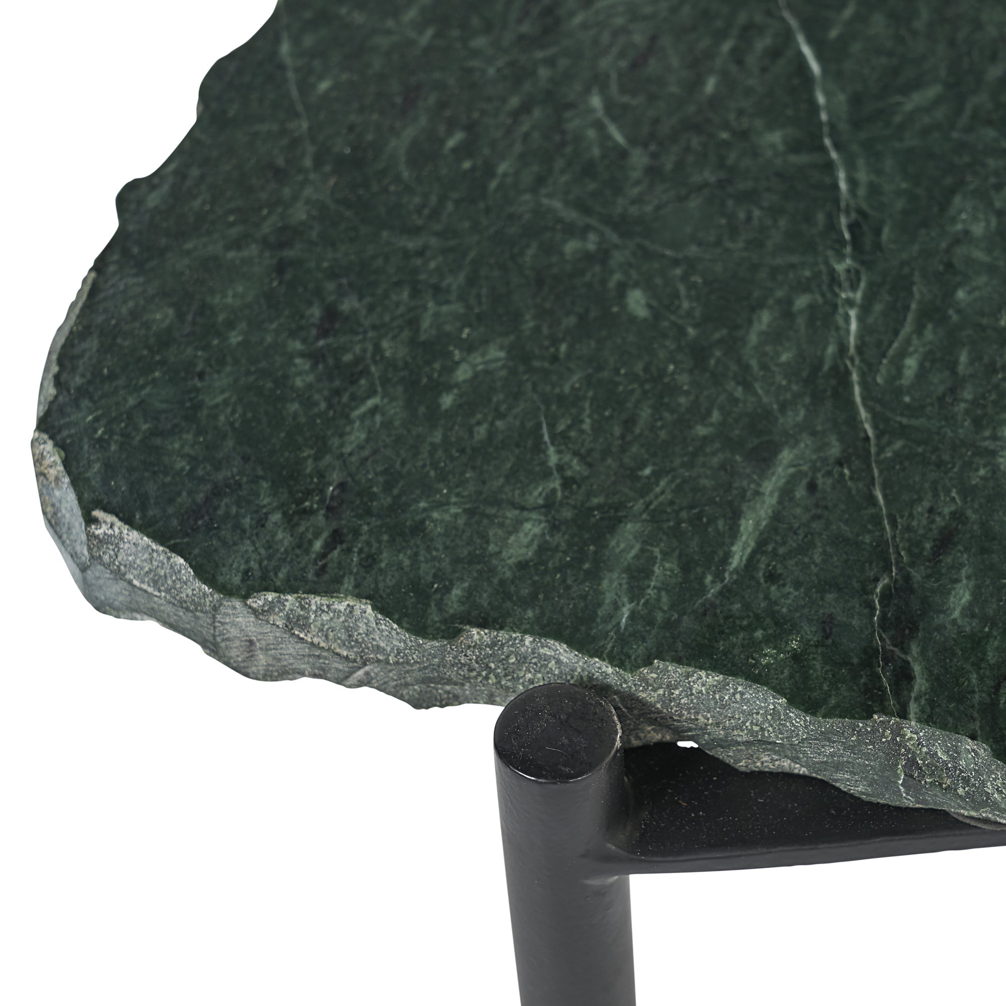 Saunders Coffee Table Top - Green Marble