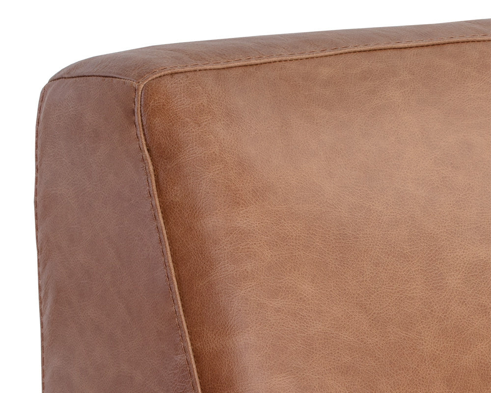 Watson Modular - Armless Chair  Marseille Camel Leather