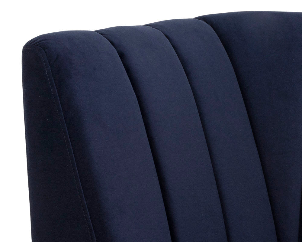 Kosovo Modular Banquette - Single Seat  Abbington Navy