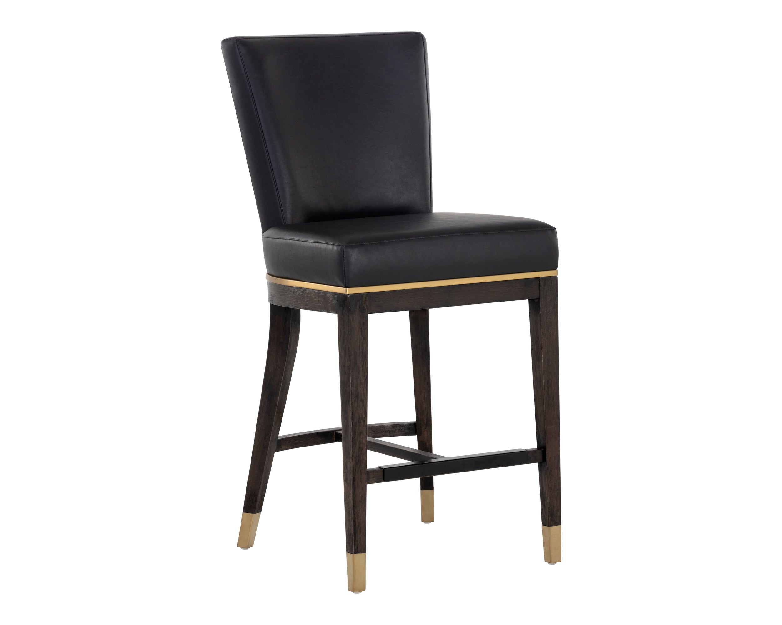 Alister Counter Stool - Bravo Black / Abbington Black