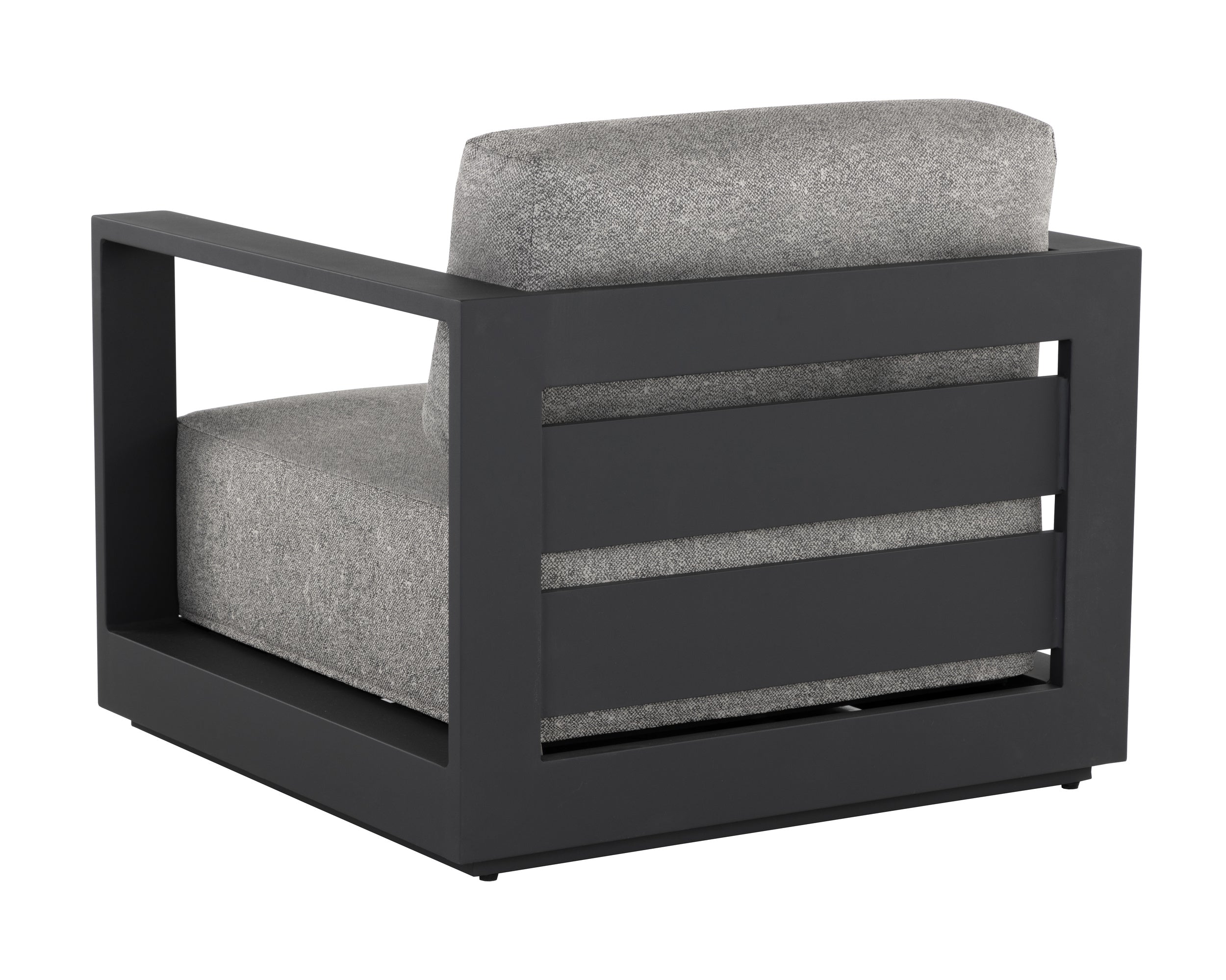 Tavira Armchair - Charcoal  Lanikai Salt And Pepper