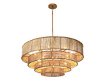 Lumina Chandelier - Natural Jute