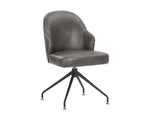 Bretta Swivel Dining Chair - Overcast Grey