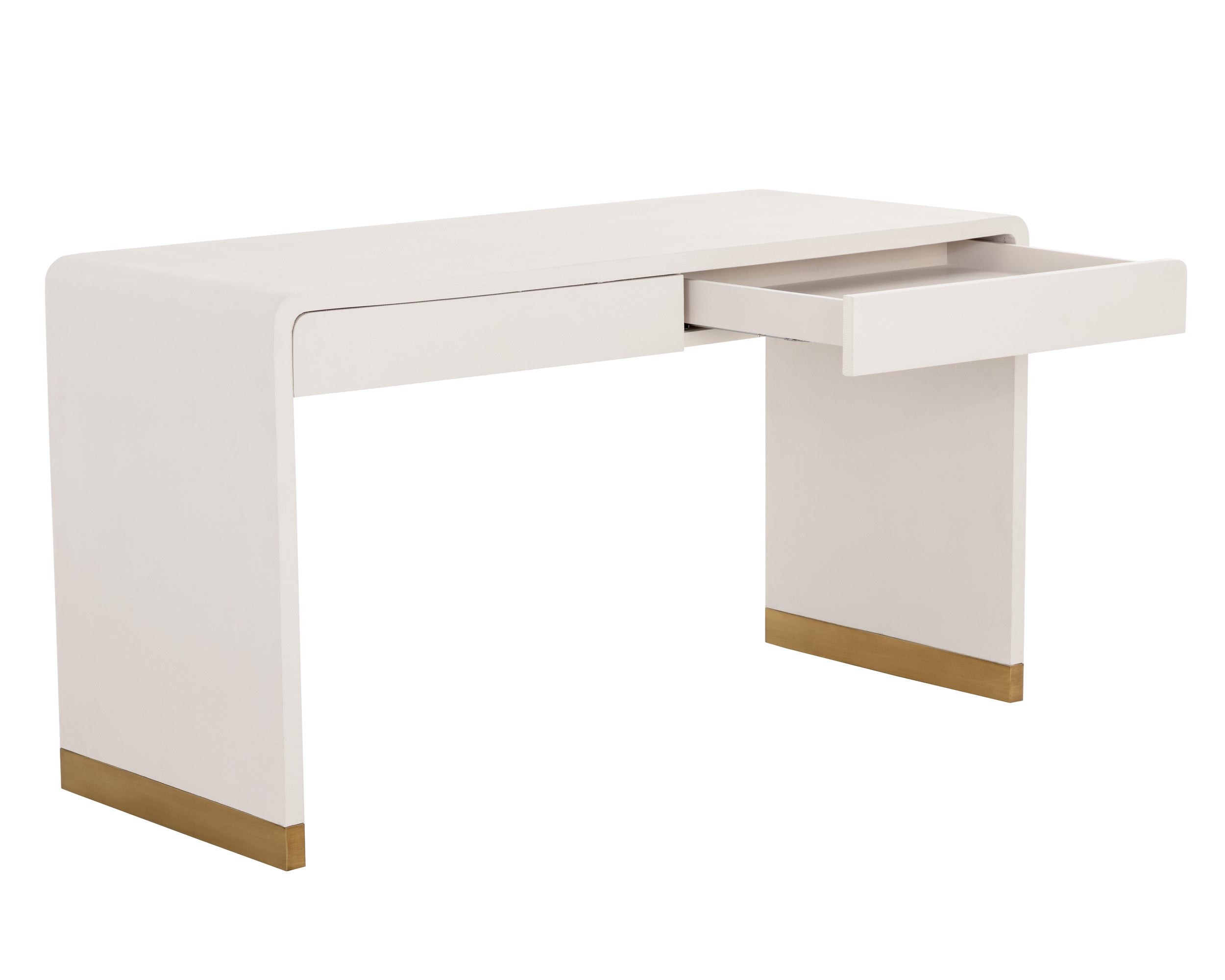 Ilona Desk - Oyster Shagreen