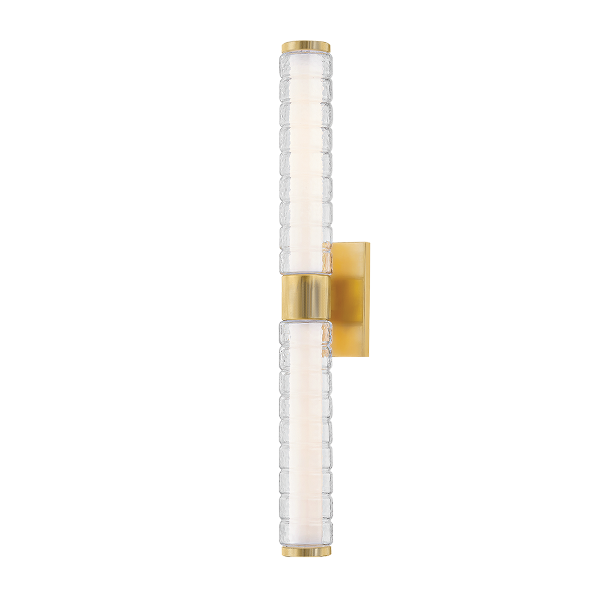 Hudson Valley Lighting Castor Bath Sconce-Aged Brass