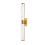 Hudson Valley Lighting Castor Bath Sconce-Aged Brass