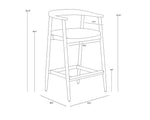 Jeremy Counter Stool - Black