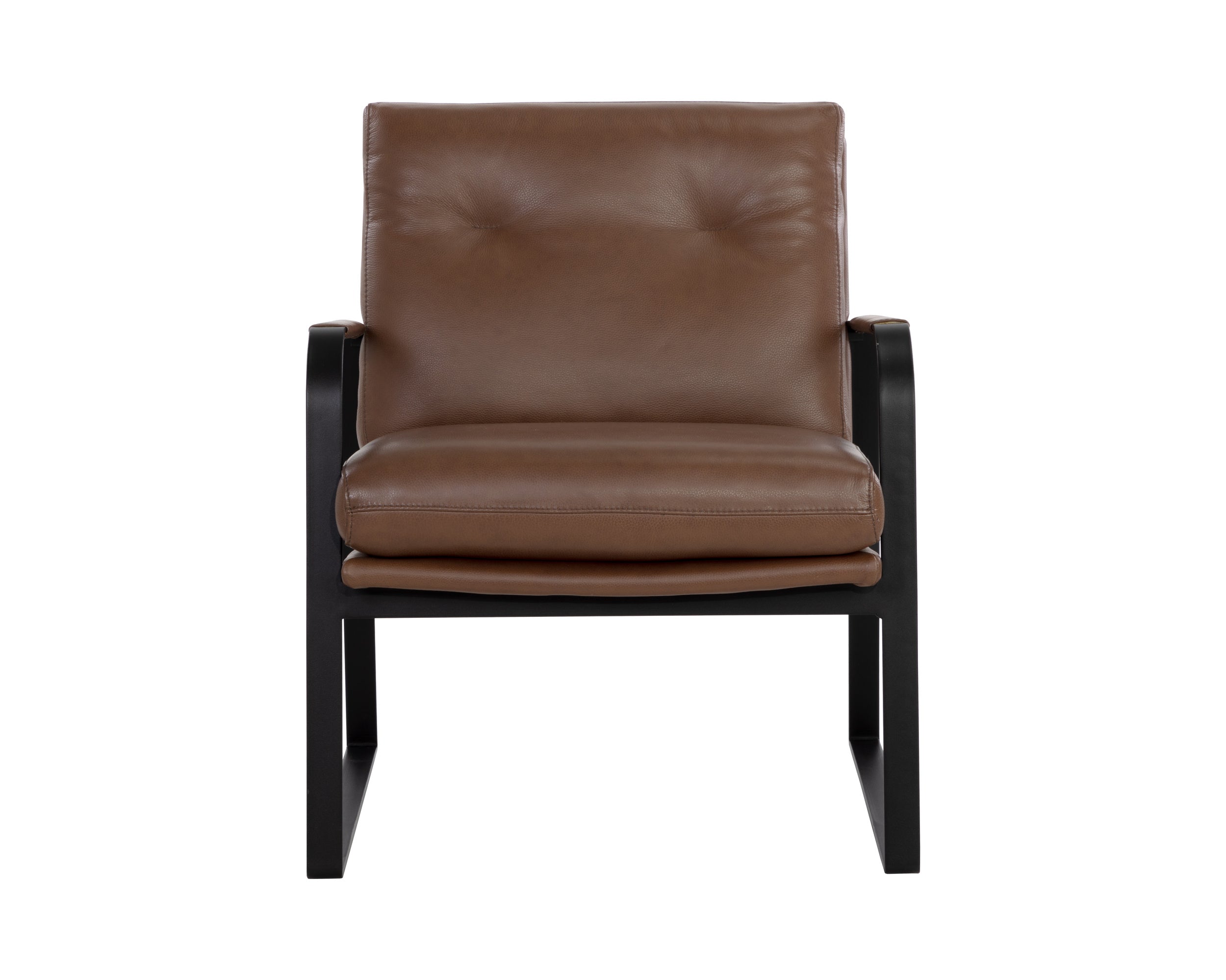 Sterling Lounge Chair - Missouri Mahogany Leather