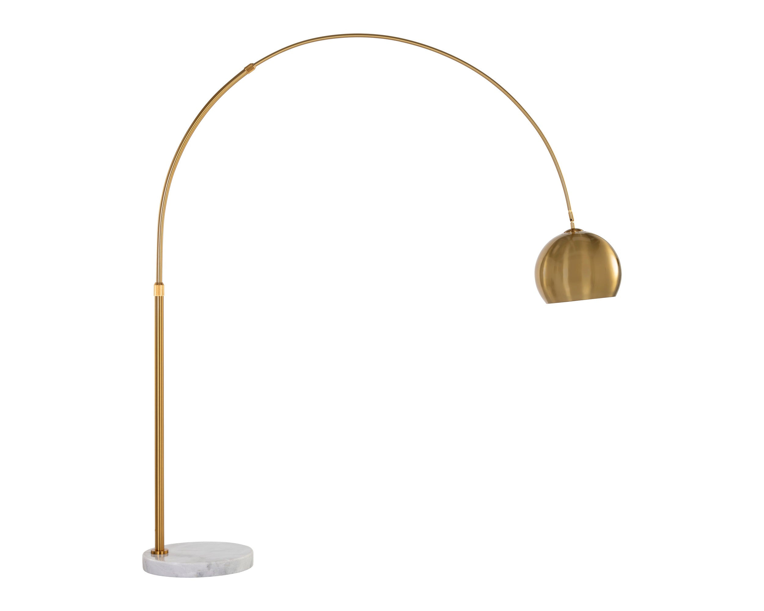 Vern Floor Lamp - Brass