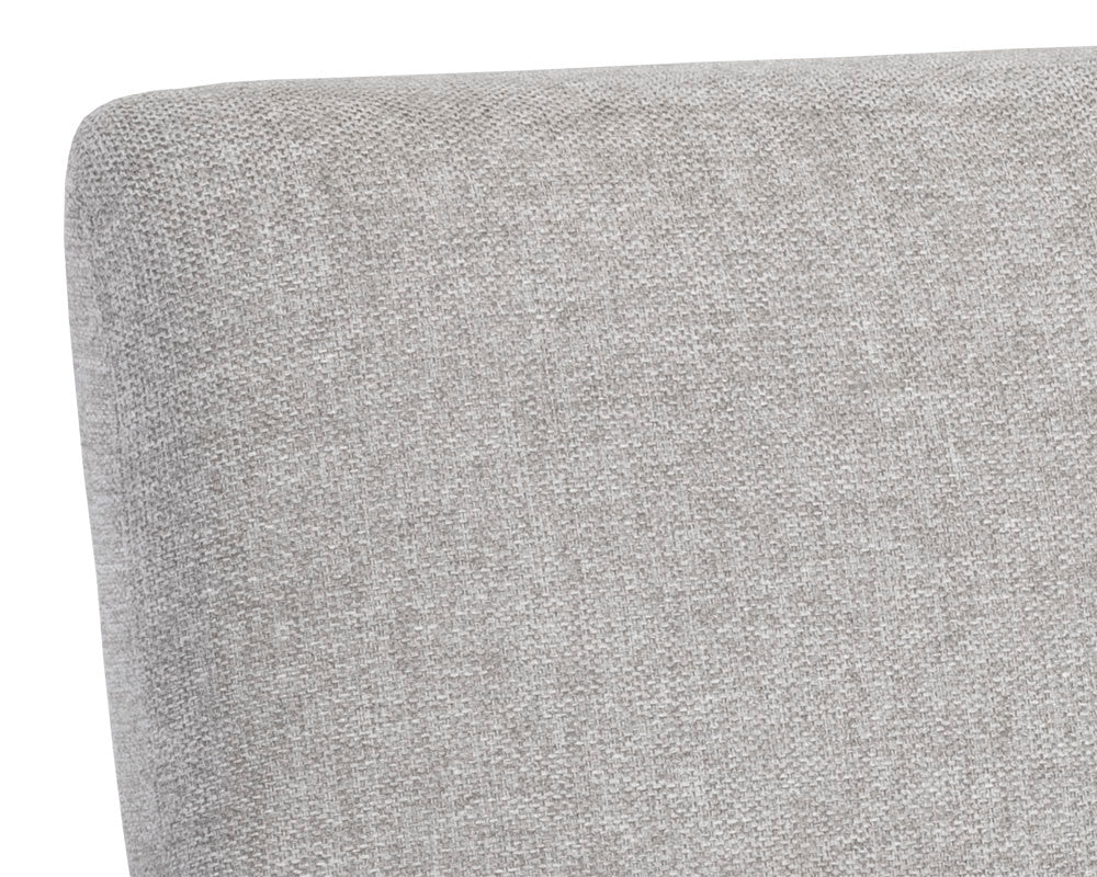 Bellevue Lounge Chair - Belfast Heather Grey / Bravo Ash