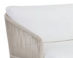 Allariz Sofa - Greige  Stinson White