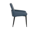 Carlo Dining Armchair - Black  Dillon Thunder