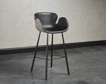 Waldo Barstool - Nightfall Black / November Grey