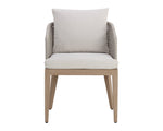 Capri Dining Armchair - Drift Brown  Palazzo Cream