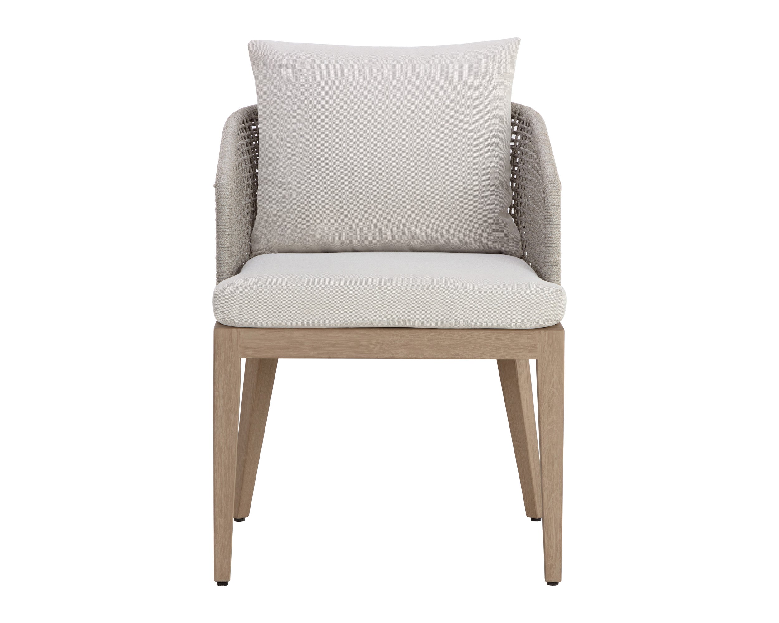 Capri Dining Armchair - Drift Brown  Palazzo Cream