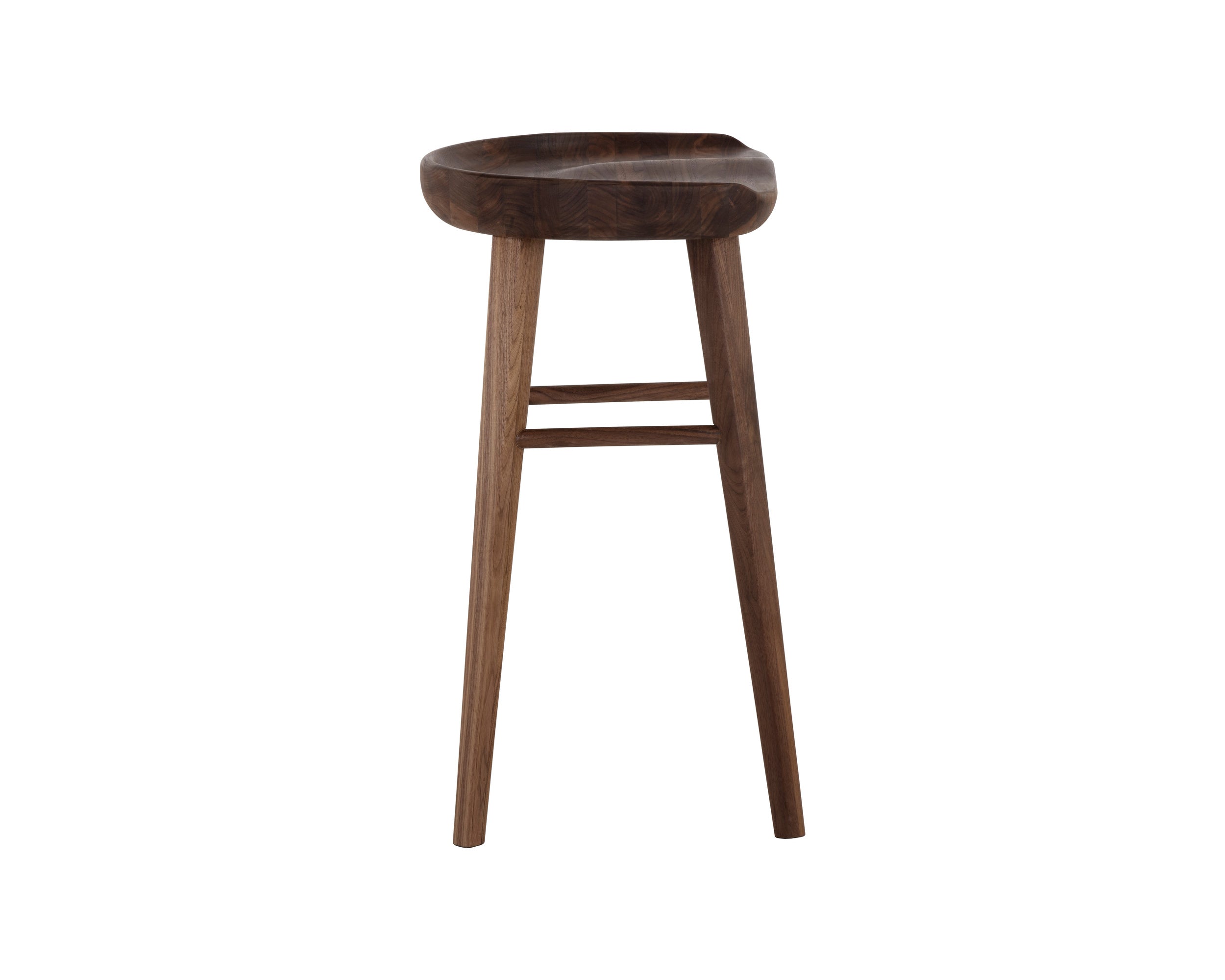 Dominic Counter Stool - Walnut